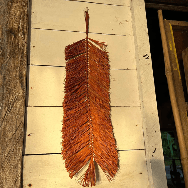 Natural Raffia Wall Hanging Decor