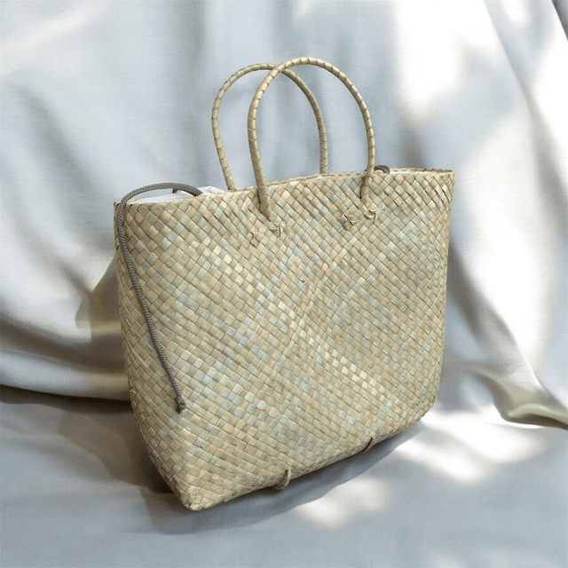 Sac en paille fait main aux Philippines | Filipino Handmade Straw Bag