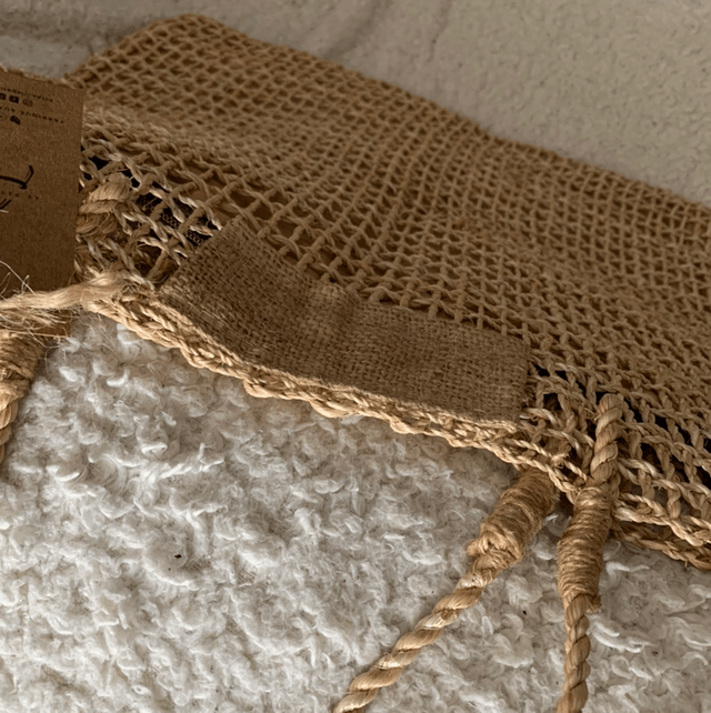 KELLY - Abaca Straw Shoulder Bag