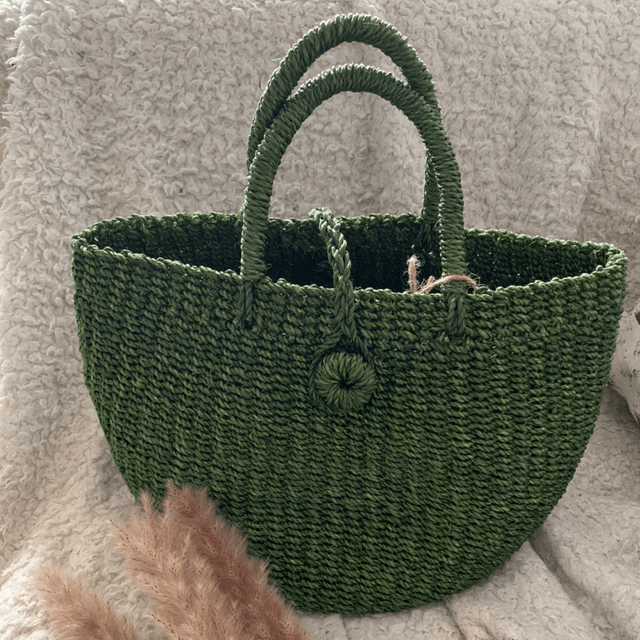Sac à main en paille d'abaca | Abaca Straw Handbag