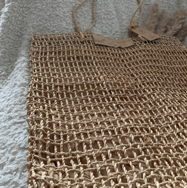 KELLY - Abaca Straw Shoulder Bag