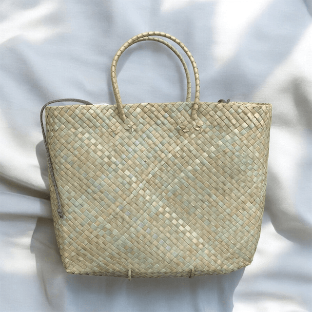Sac en paille fait main aux Philippines | Filipino Handmade Straw Bag
