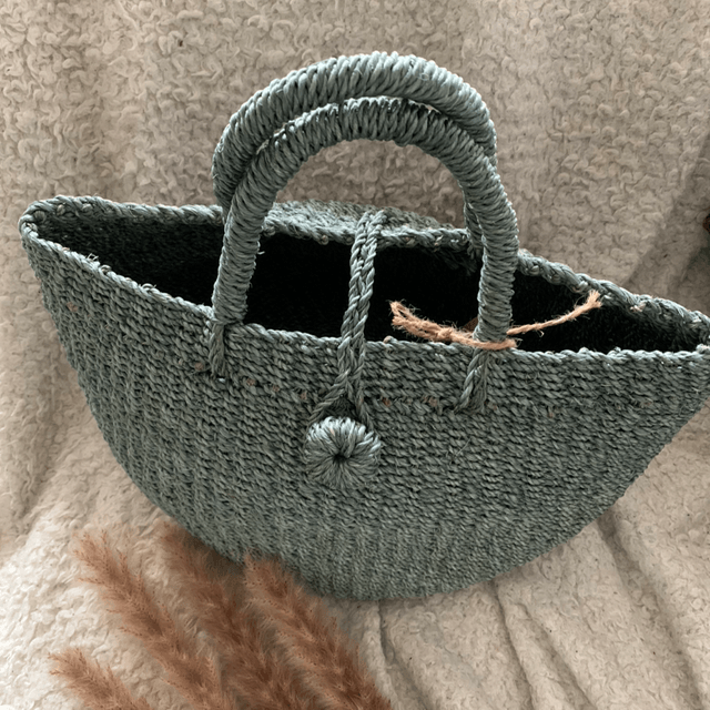Sac à main en paille d'abaca | Abaca Straw Handbag